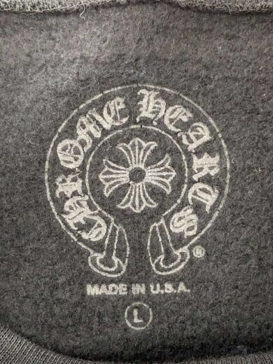 商品画像：Horseshoe Crewneck Sweatshirt/スウェット/L/コットン/ブラック/クロムハーツ 3