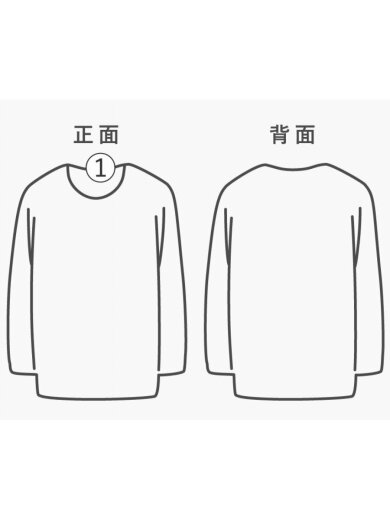 商品画像：長袖Tシャツ/2/コットン/ブラック/221ATDT-CSM23/ダブルタップス 7
