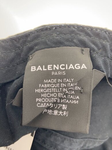 商品画像：キャップ/FREE/コットン/ブラック/レディース/バレンシアガ 5