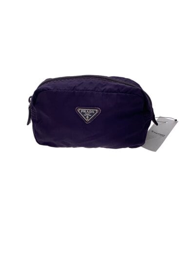 商品画像：ポーチ/ナイロン/パープル/プラダ 1