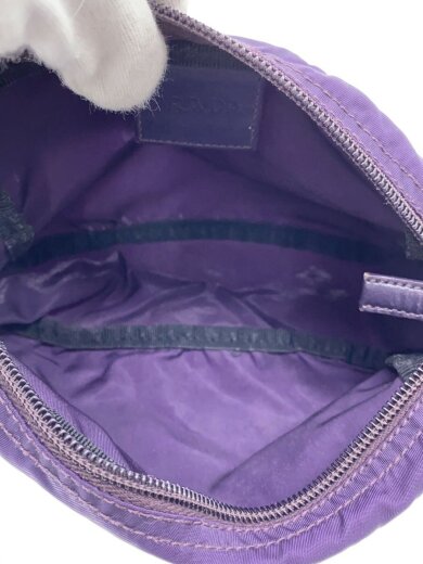 商品画像：ポーチ/ナイロン/パープル/プラダ 6