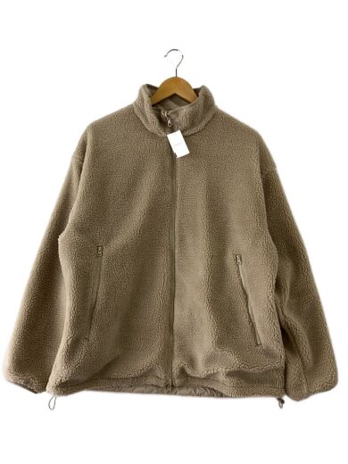 商品画像：リバーシブル/フリースジャケット/38/ポリエステル/ベージュ/スピックアンドスパン 1
