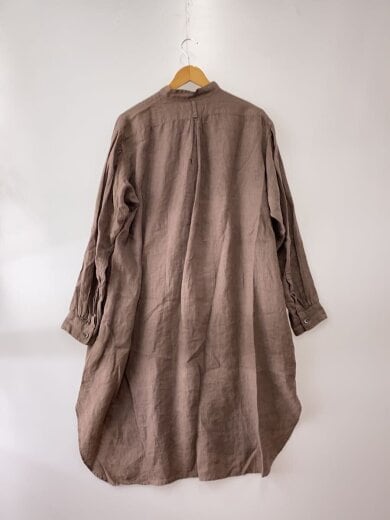 商品画像：長袖シャツ/1/リネン/ブラウン/スズキタカユキ 2
