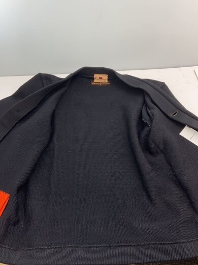 商品画像：推定40～50s/Dehen Knitting Co./カーディガン(厚手)/ウール/ブラック 3