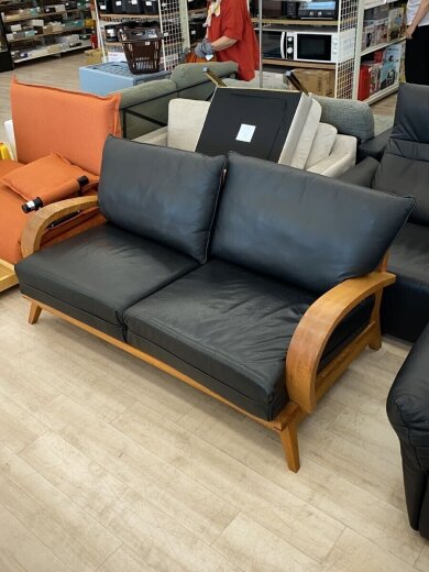 画像：その他ブランド2人掛けソファ/レザー1