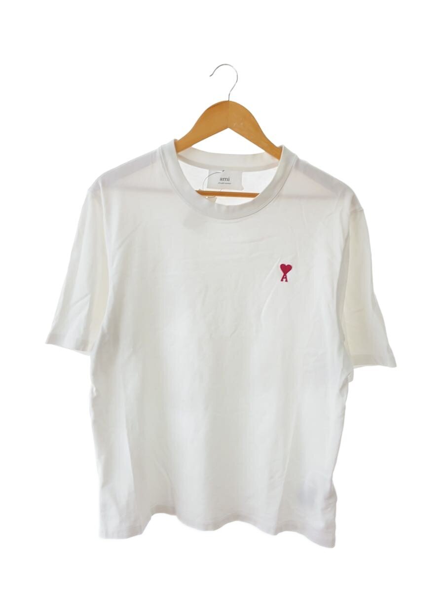 AMI Alexandre Mattiussi / カットソー/M/コットン/WHT/BFUTS005.726