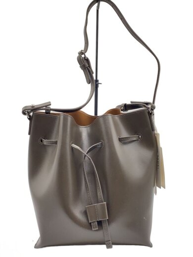 商品画像：ショルダーバッグ/レザー/BRW 1