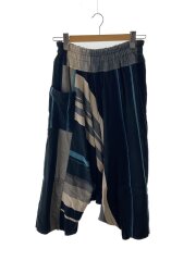 サルエルパンツ/2/コットン/BLK