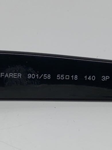 商品画像：サングラス/ウェリントン/プラスチック/BLK/GRY/メンズ/RB2132-F 5