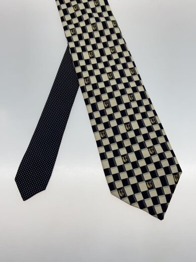 商品画像：ネクタイ/シルク/CRM/総柄/メンズ 2