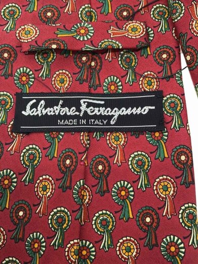 商品画像：ネクタイ/シルク/BRD/総柄/メンズ 2