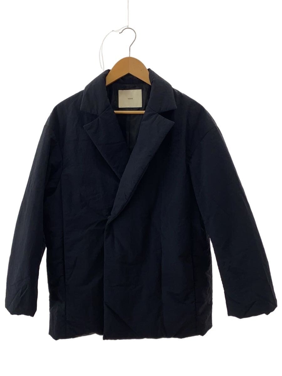 NAVE / ダウンジャケット/1/ナイロン/BLK/無地/CM NV CW 0470
