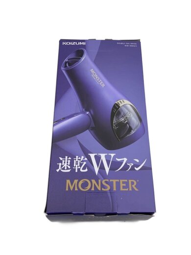 商品画像：ドライヤー・ヘアアイロン モンスター KHD-W810/V 1