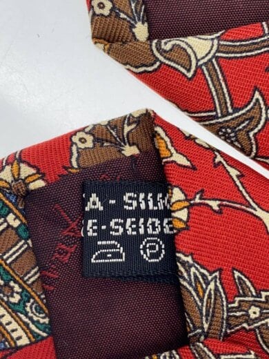 商品画像：ネクタイ/シルク/RED/メンズ 4