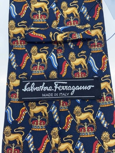 商品画像：ネクタイ/シルク/NVY/メンズ 3