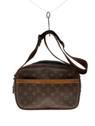 商品画像：リポーターPM_ダミエ・エベヌ/レザー/BRW/モノグラム 1