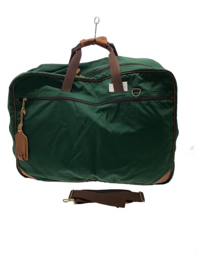 商品画像：ガーメントバッグ/キャンバス/GRN/無地 1