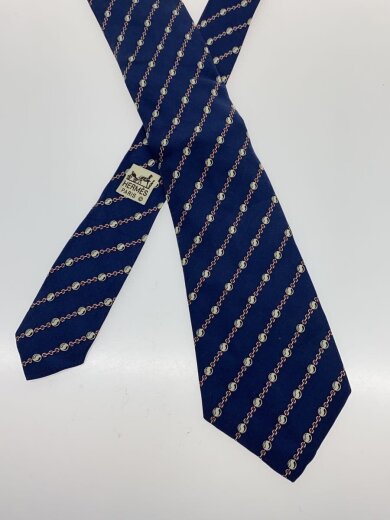 商品画像：ネクタイ/シルク/NVY/メンズ 2