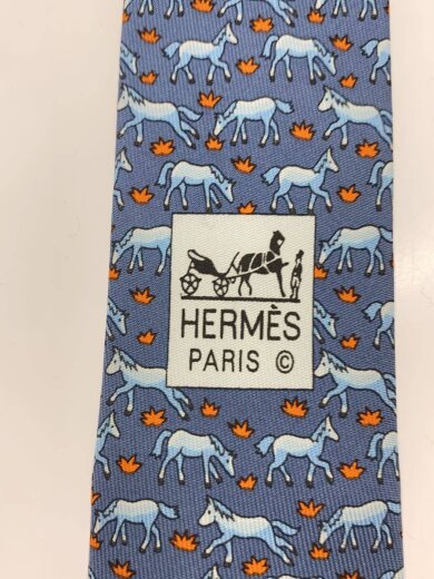 商品画像：ネクタイ/シルク/BLU/メンズ 3