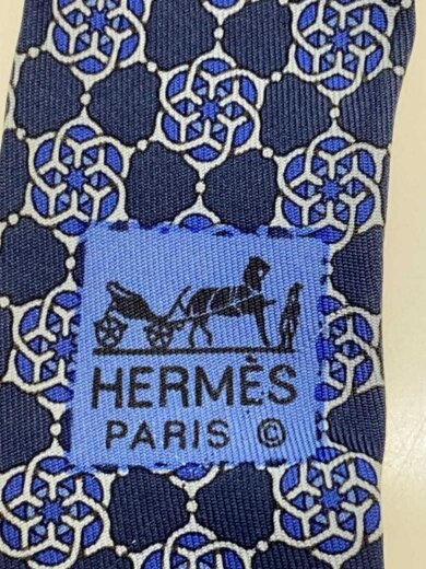 商品画像：ネクタイ/シルク/BLU/メンズ 3