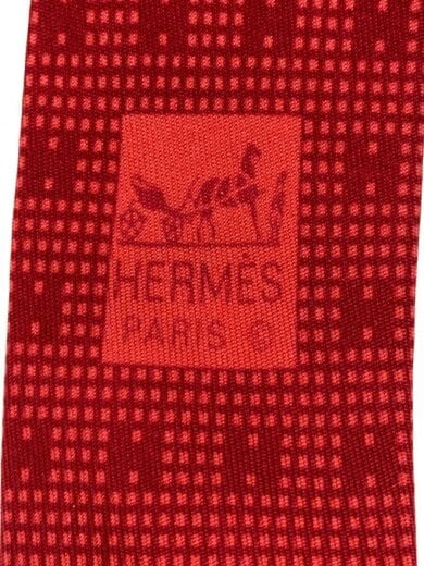 商品画像：ネクタイ/シルク/RED/メンズ 3