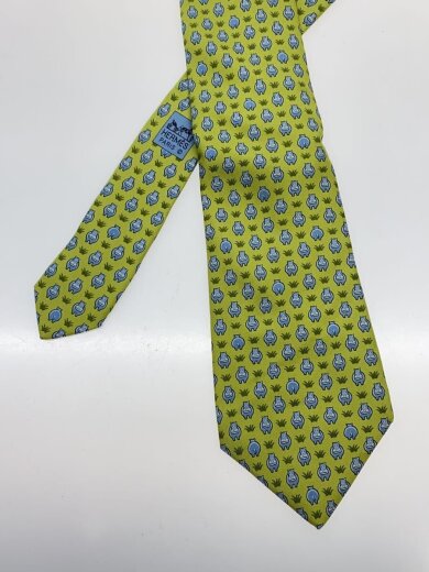 商品画像：ネクタイ/シルク/GRN/総柄/メンズ 2