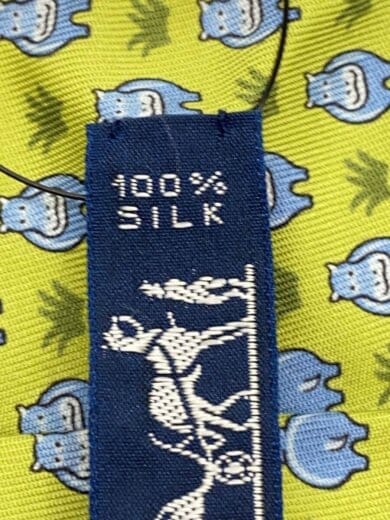 商品画像：ネクタイ/シルク/GRN/総柄/メンズ 4