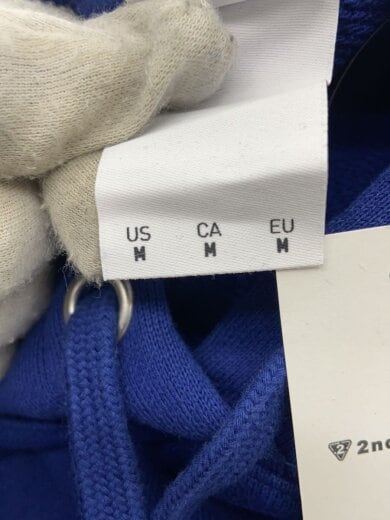 商品画像：パーカー/M/コットン/BLU/無地/Y4GT0XSV00330 4