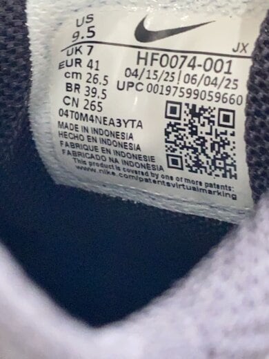 商品画像：ローカットスニーカー_HF0074-001/26.5cm/BLK/レザー 5