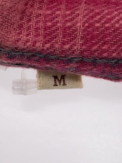 商品画像：長袖シャツ/M/コットン/RED/チェック/783-5220016 4