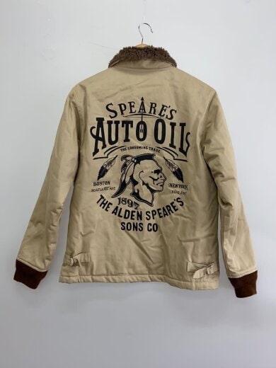 商品画像：デッキジャケット/L/コットン/BEG 2