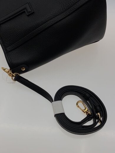 商品画像：ショルダーバッグ/レザー/BLK/無地/060-6071-1-0-10 7