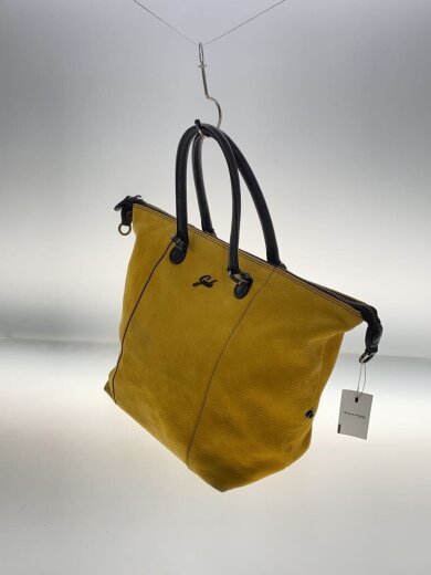 商品画像：レザー切替/トートバッグ/ハラコ/KHK 2