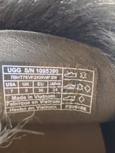 商品画像：サンダル/24cm/BLK/ファー/WROSAFLUFFHEEL 5