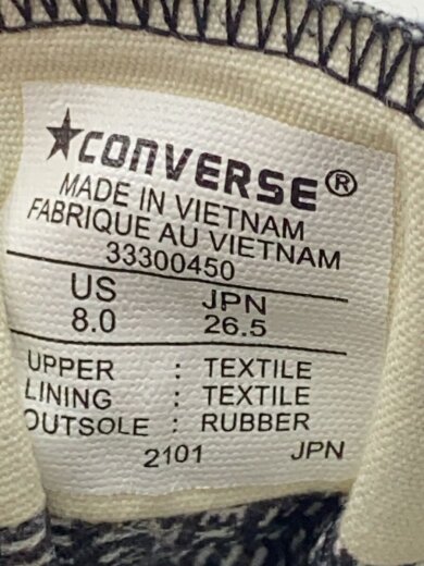 商品画像：ローカットスニーカー/26.5cm/BLK/キャンバス/33300450 5