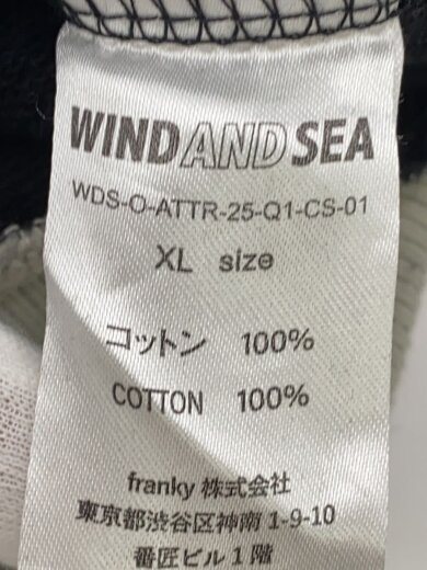 商品画像：スウェット/XL/コットン/BLK/WDS-O-ATTR-25-Q1-01 4