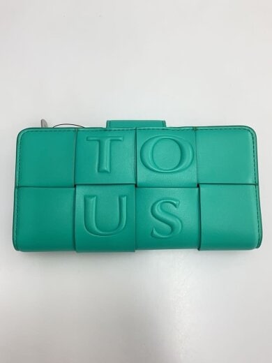 商品画像：長財布/--/GRN/無地/レディース 2