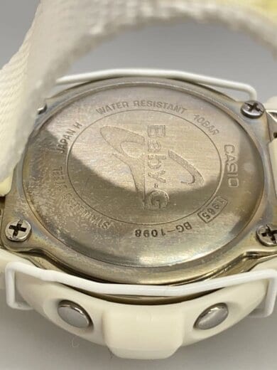 商品画像：ソーラー腕時計/デジタル/--/WHT/WHT/BG-1098 3