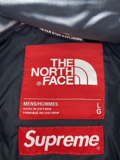 商品画像：23SS/Trompe Loeil Printed Nuptse Jack/L/ポリエステル/BLK/ND02300I 3