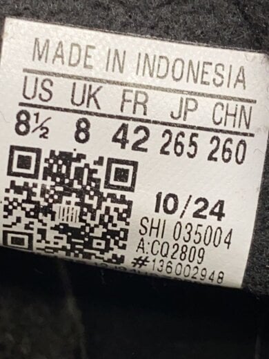 商品画像：ローカットスニーカー/26.5cm/CQ2809 5