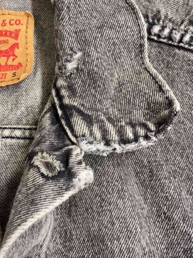 商品画像：Gジャン/S/デニム/BLK/PC9-A5782-0004 7