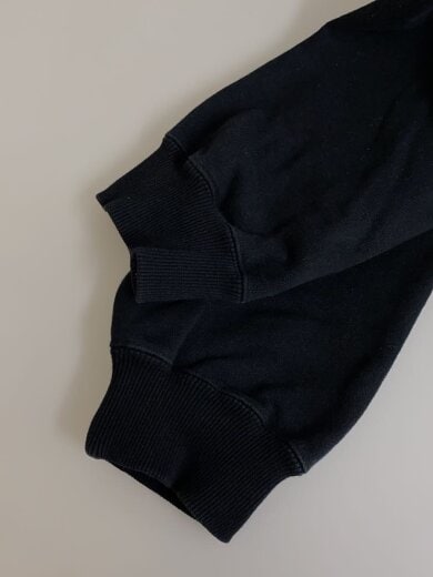 商品画像：パーカー/XL/ポリエステル/BLK/無地 5