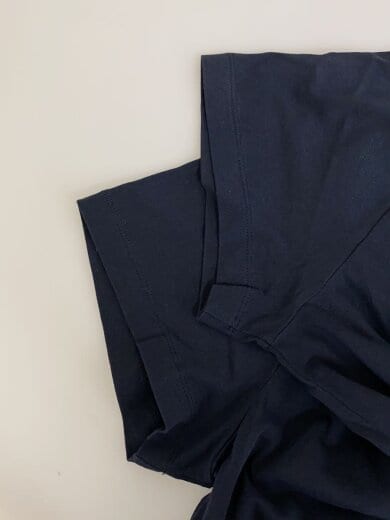 商品画像：Tシャツ/XL/コットン/NVY/無地/jsms706005 ms247308 5