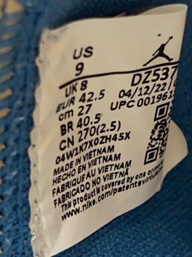 商品画像：AIR JORDAN 1 LOW SE_エア ジョーダン 1 ロー シーズナルエディション/27cm/BLU// 5