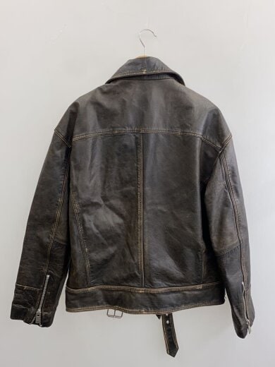 商品画像：ダブルライダースジャケット/M/牛革/BRW/5388/301/700 2
