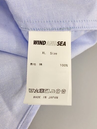 商品画像：長袖シャツ/XL/コットン/BLU// 4