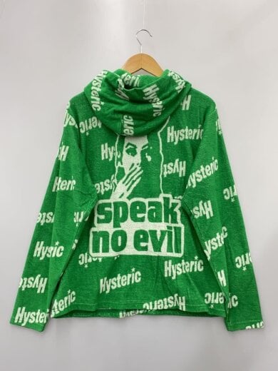 商品画像：ジップパーカー/M/コットン/GRN/総柄/02241CF04 2