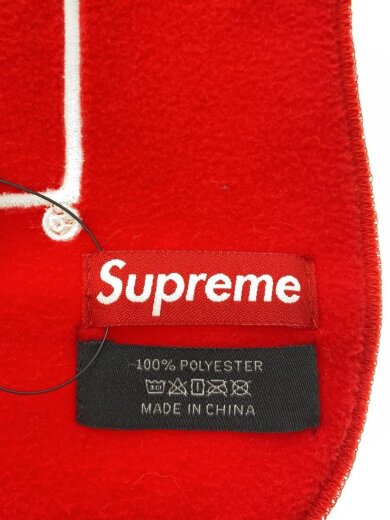 商品画像：マフラー/ポリエステル/RED/メンズ// 2