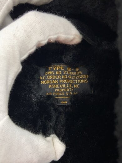 商品画像：レザージャケット・ブルゾン/36/馬革/BLK/無地/33H5595 3