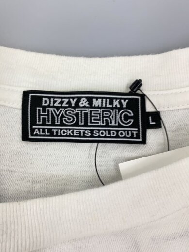 商品画像：Tシャツ/L/コットン/WHT/無地/02251CT54 3